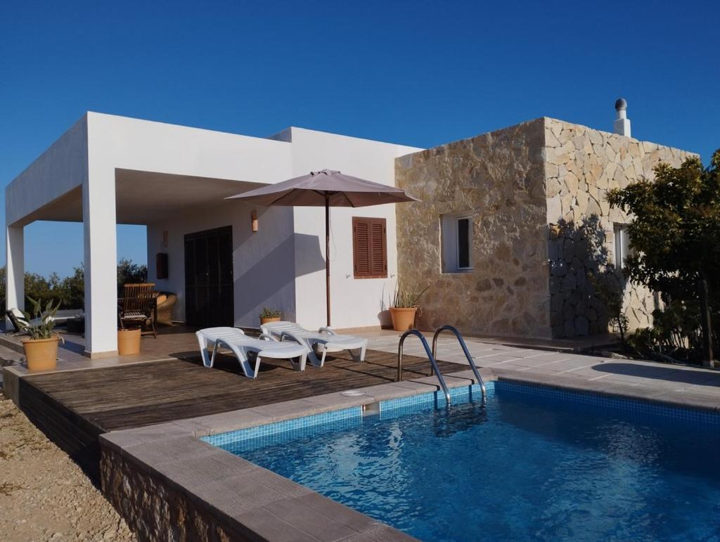 Villa Can Guillem D'Es Puig San Francisco Javier Esterno foto